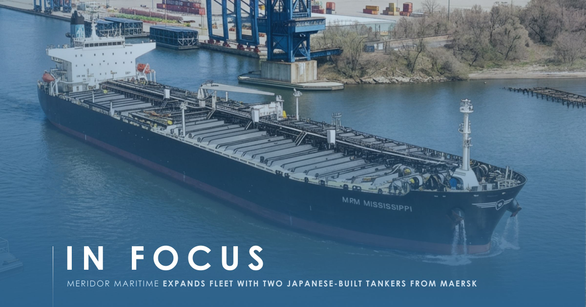 Meridor Maritime expands fleet with two Japanese-built tankers from Maersk